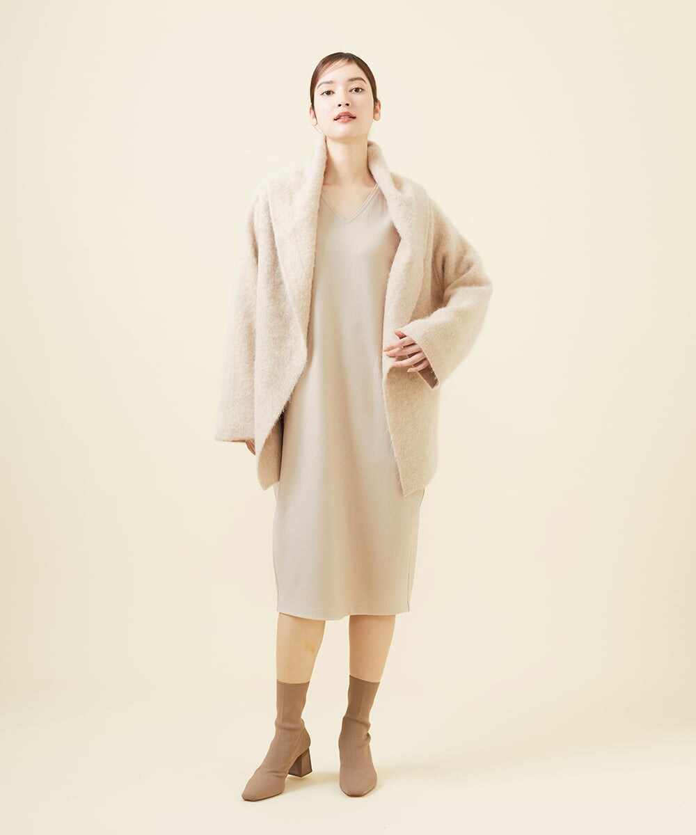 ドルマンスリーブウールジャージードレス(ワンピース) | Sybilla