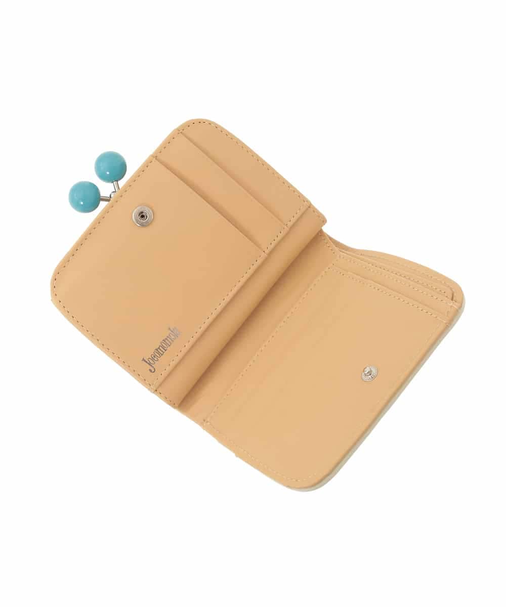 アニマルステッチがま口二つ折り財布(財布・名刺入れ・ケース