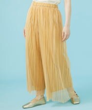 melonチュール ワイドパンツ(ガウチョ・ワイドパンツ) | Jocomomola