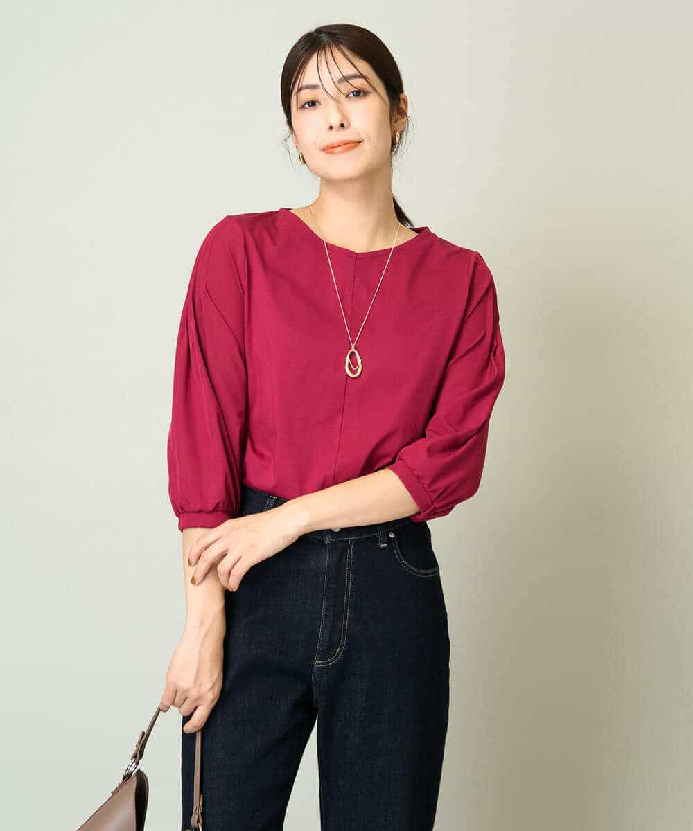 ピンタックパフスリーブトップス(カットソー・Tシャツ) | a.v.v(アー