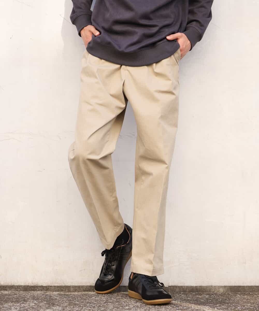 ツータックチノストレッチパンツ(フルレングスパンツ) | a.v.v MEN