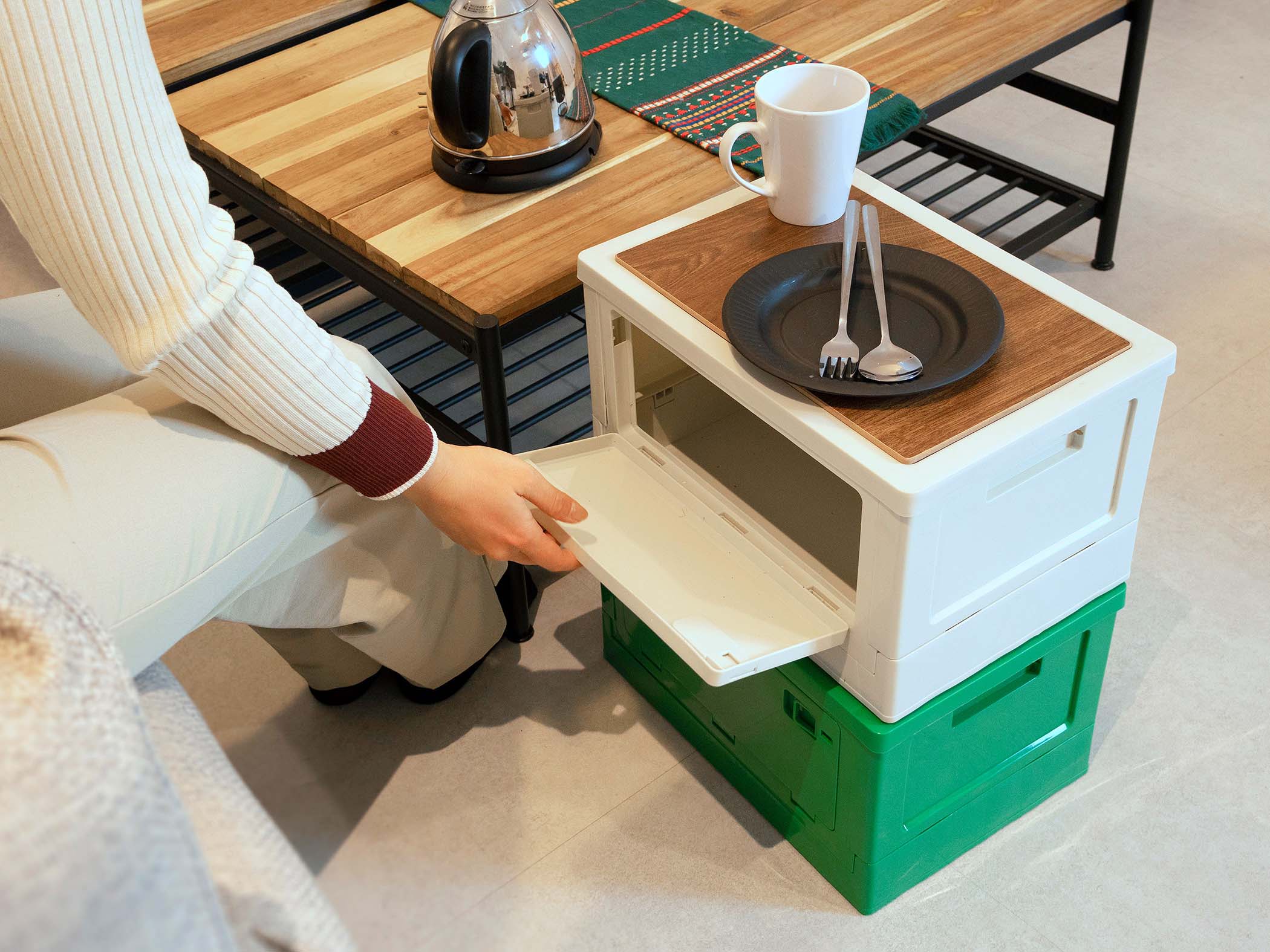 収納コンテナボックス - ノベルティグッズ・メディカルサポート制作