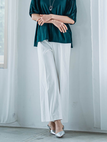 シェルタリングドライオックスワイドパンツ≪防透け/UV/速乾/接触冷感