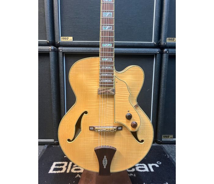 Ibanez AF105-VB フルアコPU MODアンティクィティHC付き Ibanez AF105