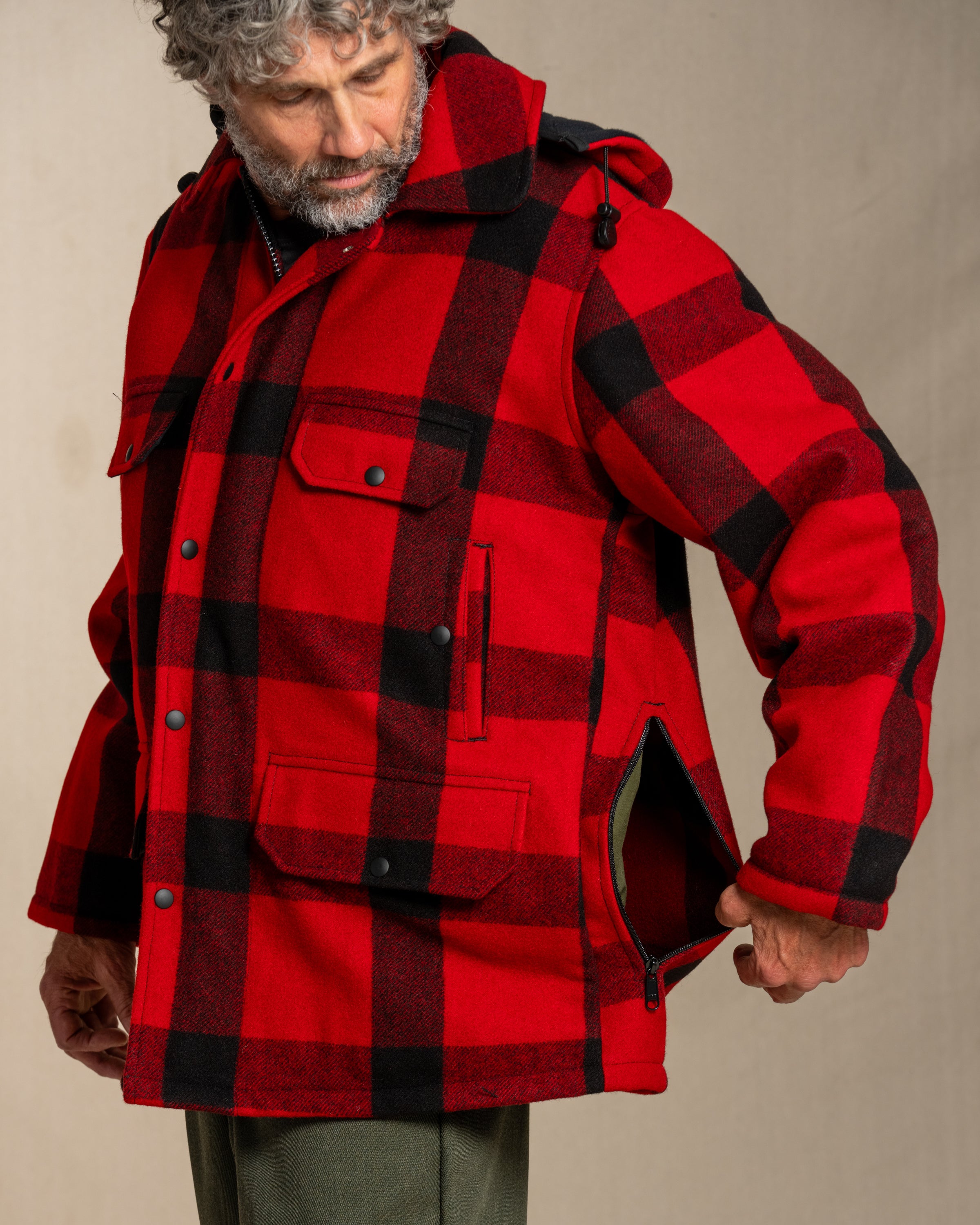 100% Wool Traditional Mackinaw – Johnson Woolen Mills