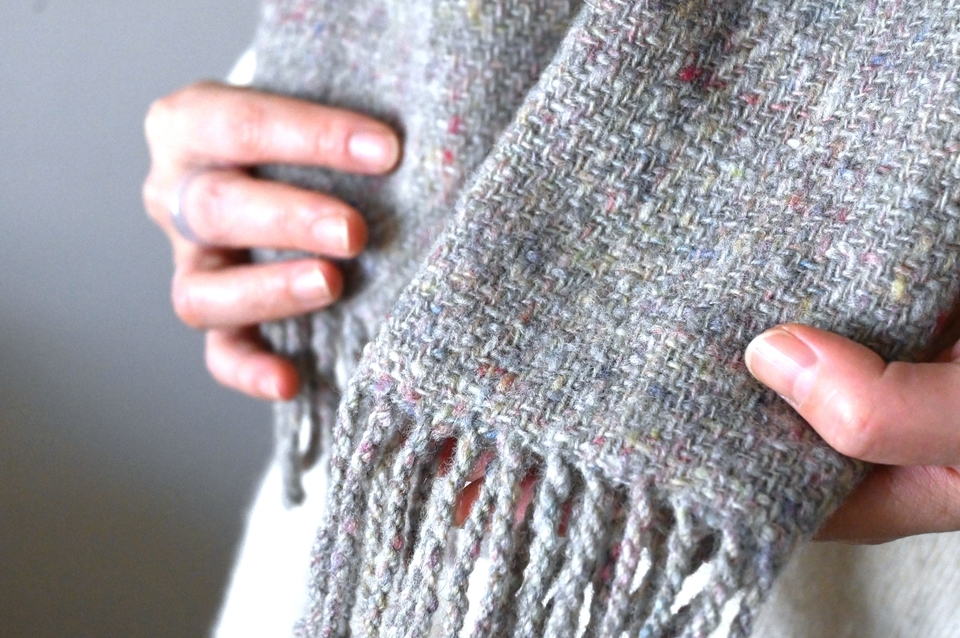 みちのくあかね会 冬色のマフラー - ウェブショップ - jokogumo - よこぐも