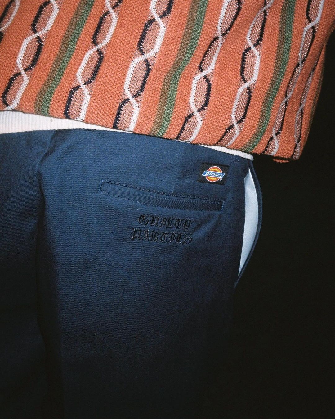 WACKO MARIA/DICKIES / PLEATED TROUSERS（NAVY）［ワンタック