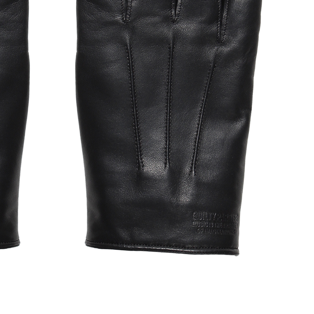 WACKO MARIA/LEATHER GLOVE（BLACK）［レザーグローブ-25秋冬］ - JONAS