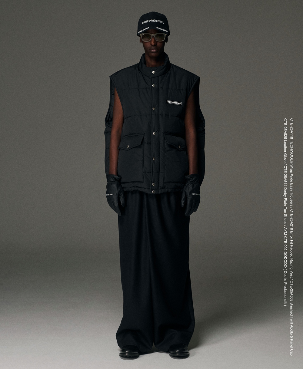 COOTIE PRODUCTIONS/Leather Glove（Black）［レザーグローブ-25秋冬