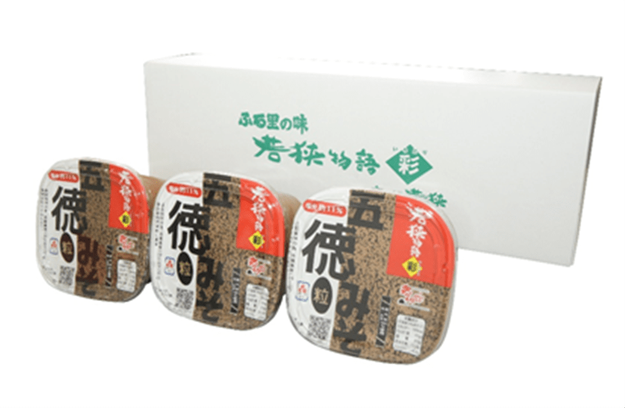 若狭五徳みそセット(粒みそ): 越前わかさ味浪漫|【JAタウン】産地
