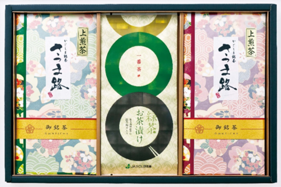 かごしま茶&お茶漬けセット: JA鹿児島県経済連 鹿児島の味「ふるさと