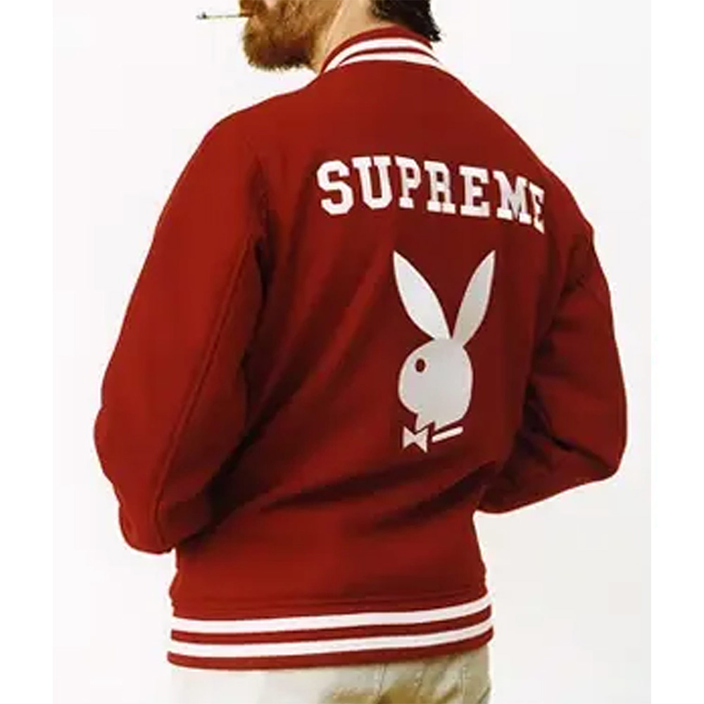 Wool Full-Snap Supreme Playboy Jacket