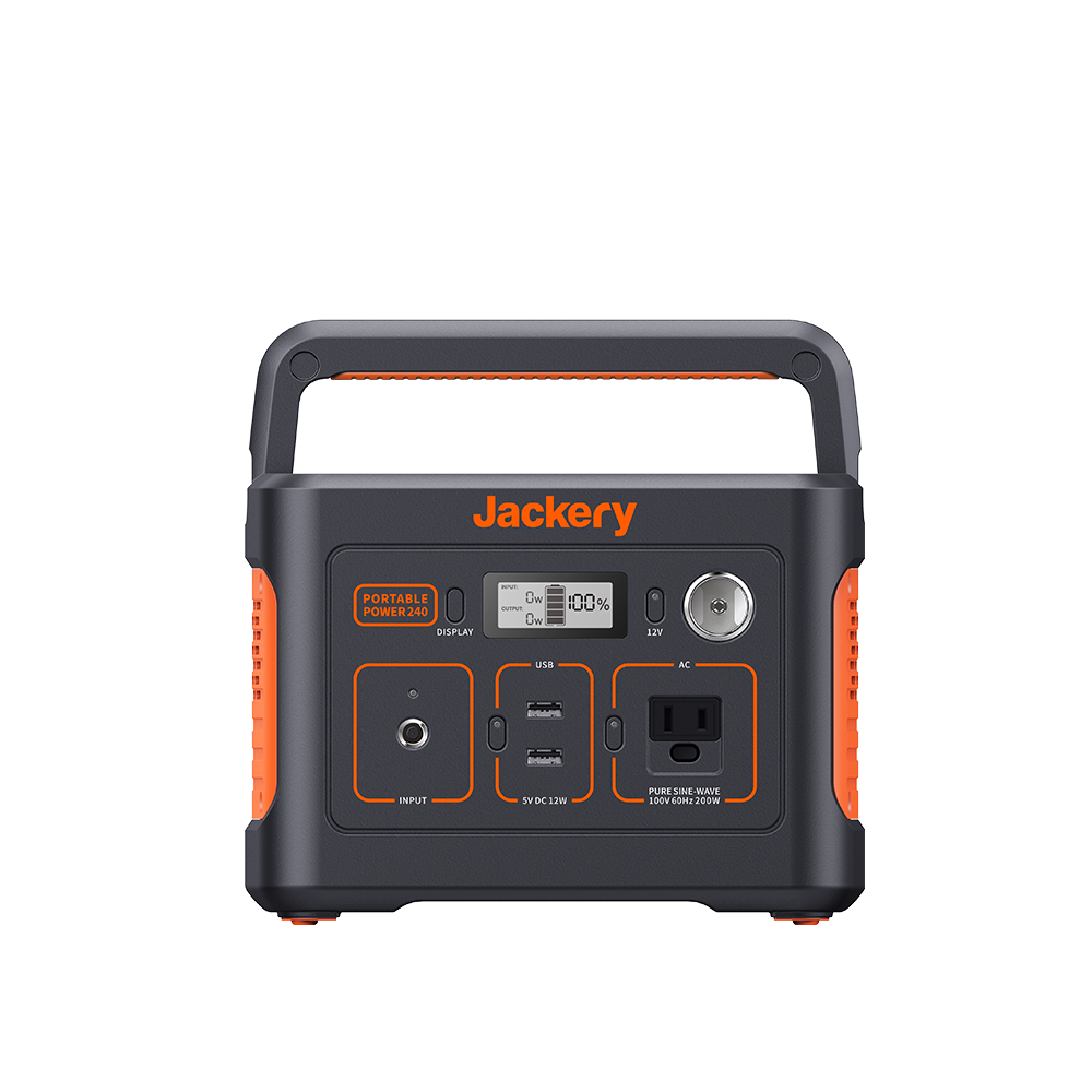 リアルレビュー】Jackery(ジャクリ)ポータブル電源240買ってみた