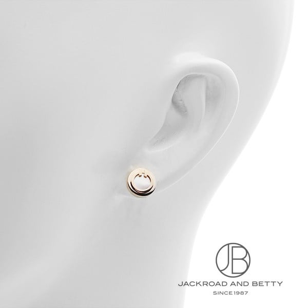 T トゥー マザーオブパール サークル ピアス RG[66886034] T Two