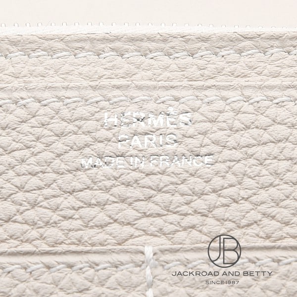 ドゴン GM 二つ折り長財布 クレ アイボリー ホワイト 白[] Dogon GM