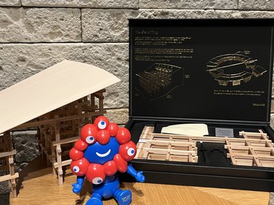 万博 大屋根リング模型 EXPO2025 木製工作キット 万博 大屋根リング