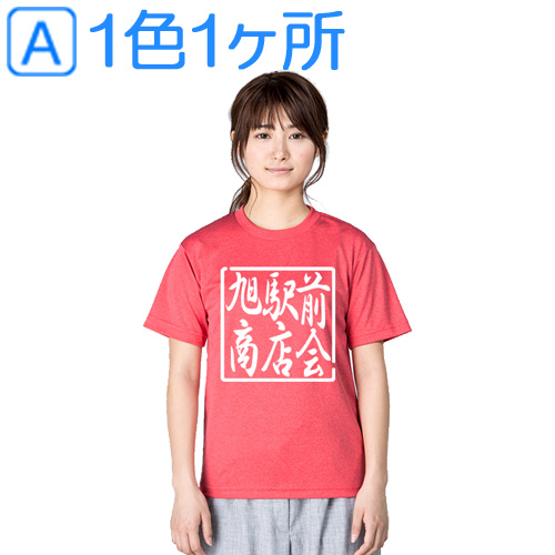 ≪名入れ1色1ヶ所プリント代込≫ ドライTシャツ 00300-ACT / 通販の
