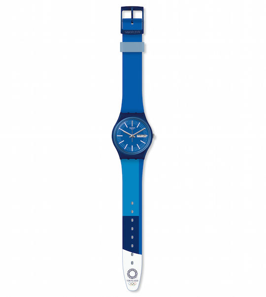 Tokyo 2020 Olympics Swatch Watch Blue | Japan Trend Shop