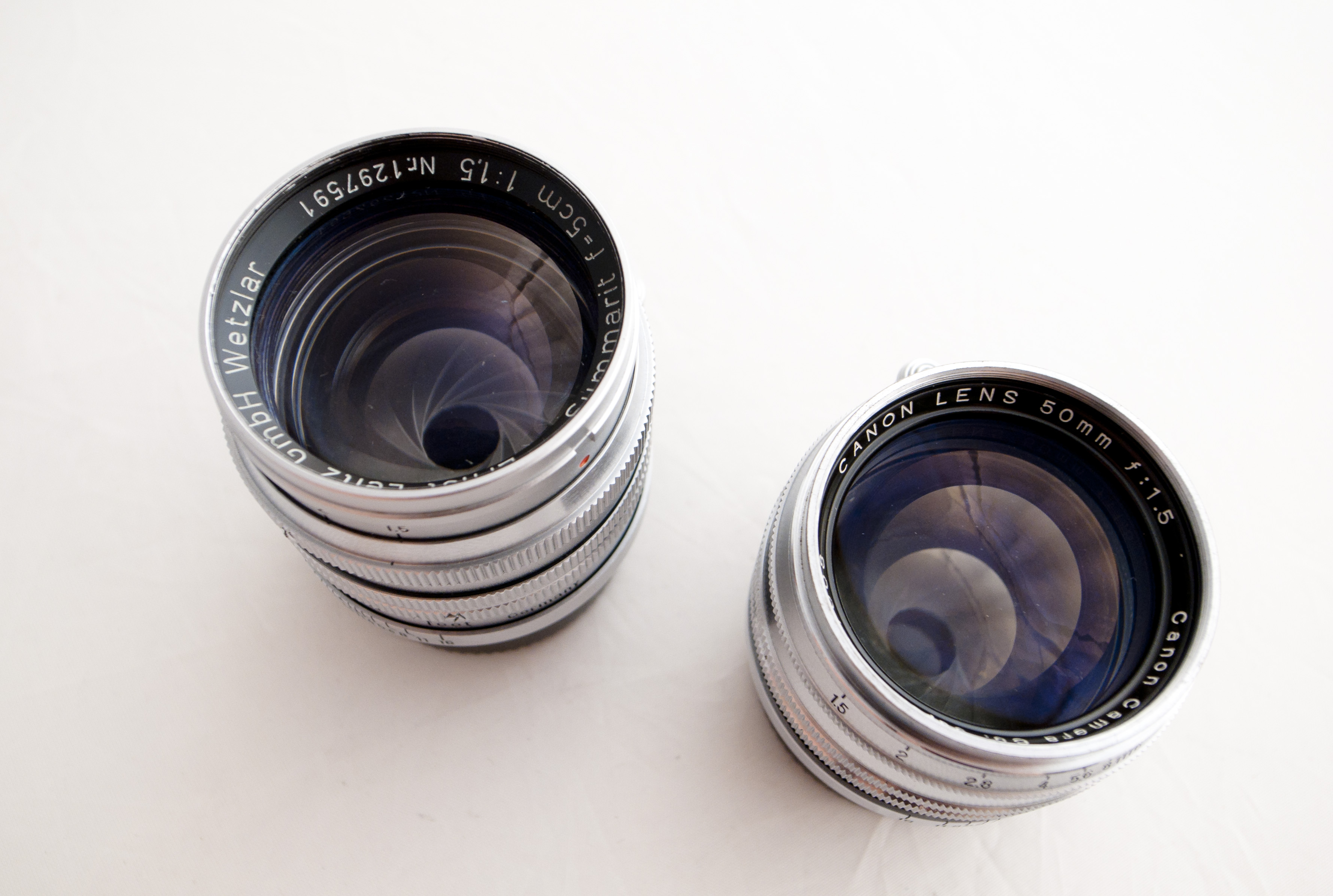 Leica Summarit 1.5 & Canon 1.5 LTM - Japan Camera Hunter