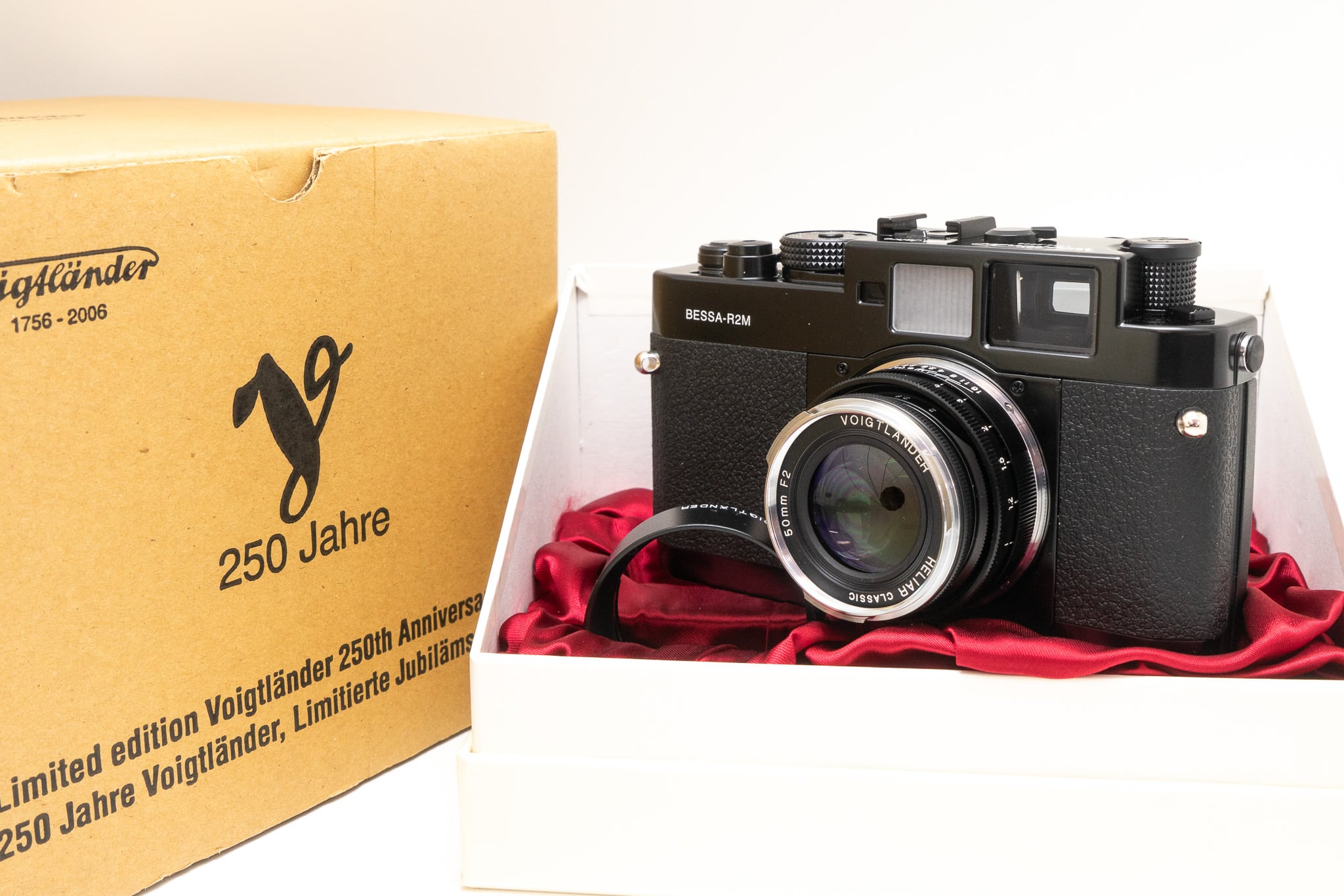 Voigtlander Bessa R2M 250 Jahre Set Black Paint - Japan Camera Hunter