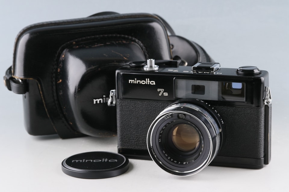 Minolta Hi-Matic 7s Black - Japan Camera Hunter