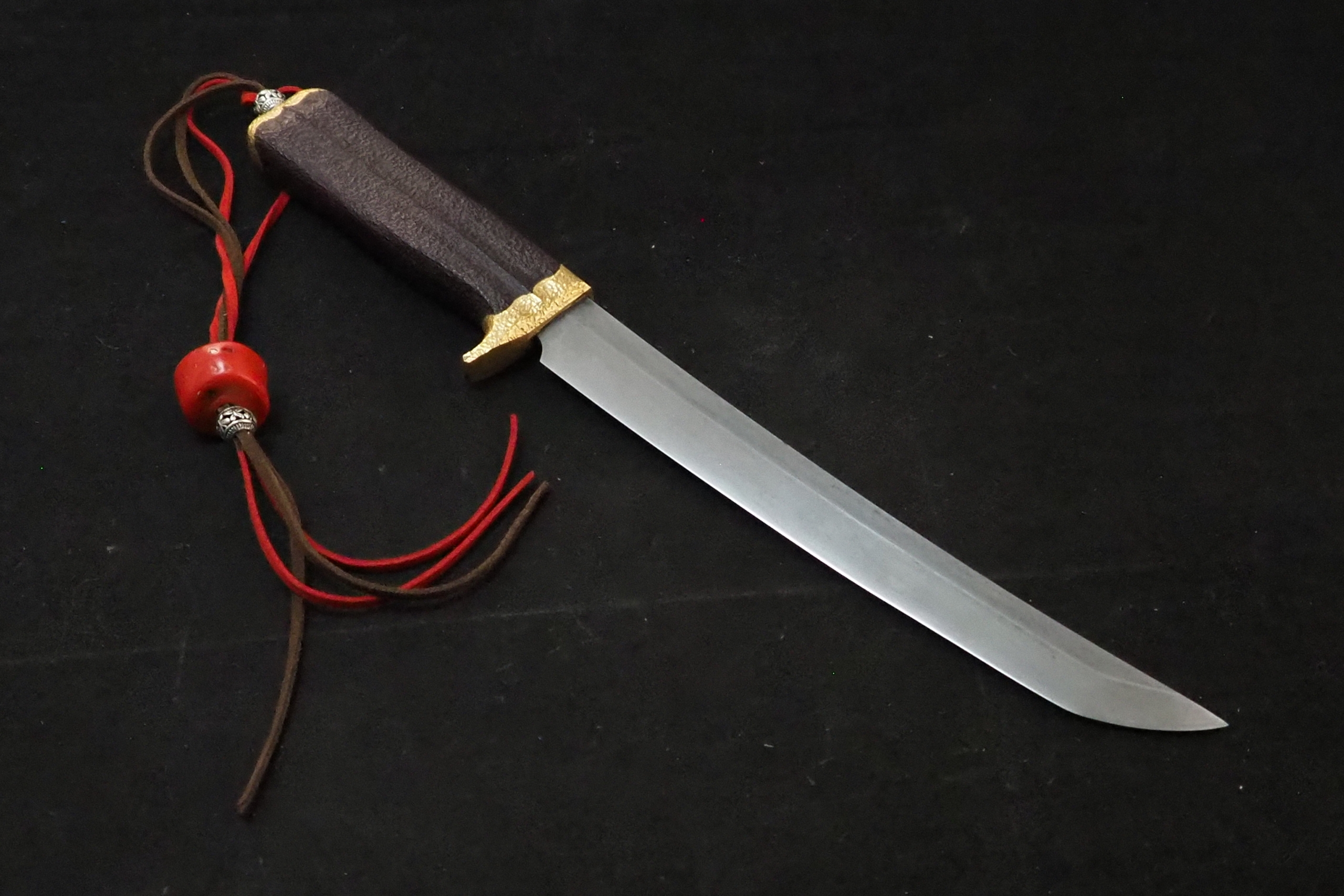 昭和初期 刀匠の打った無銘 玉鋼狩猟刀 | 日本刃物総本店