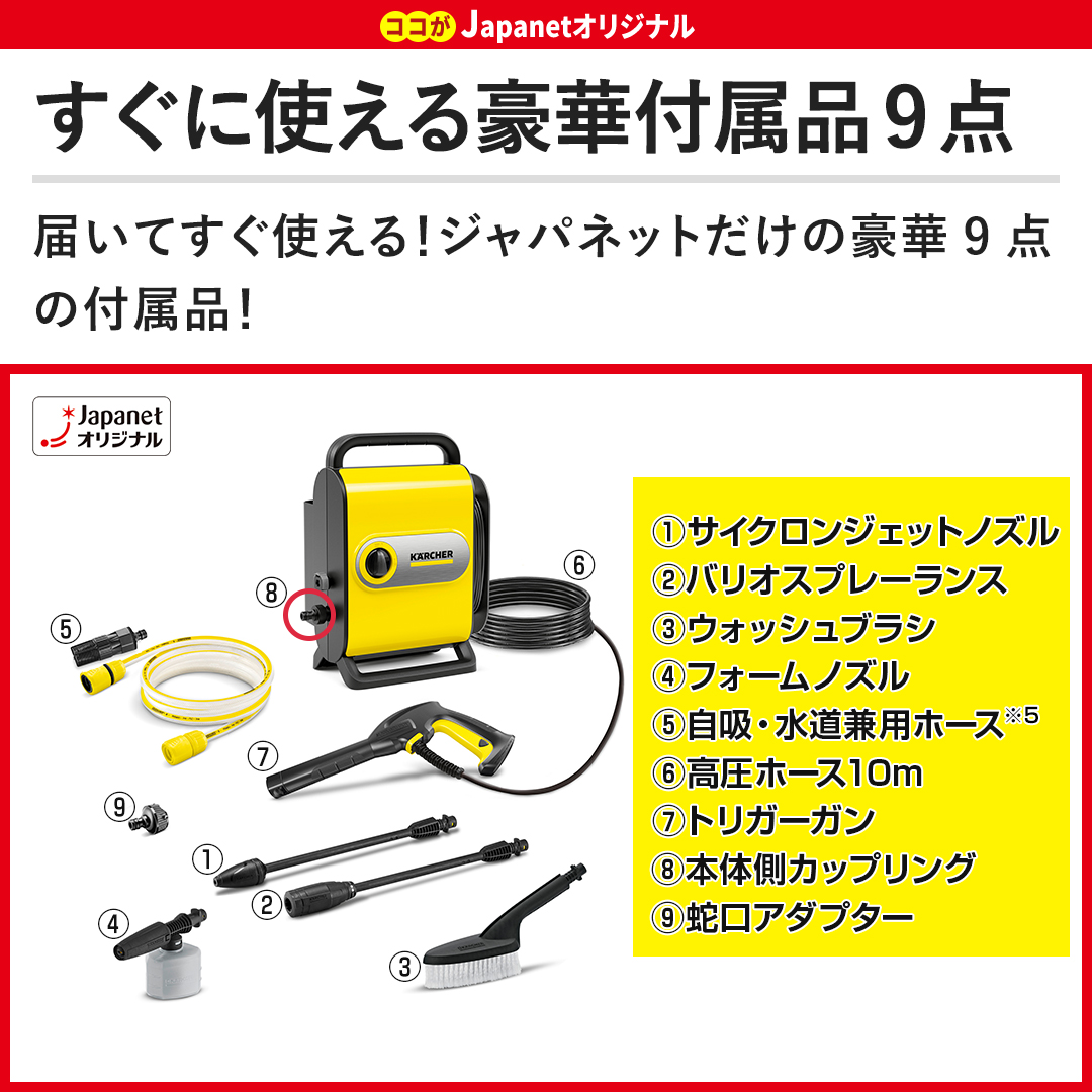 ケルヒャー 高圧洗浄機 高圧洗浄機 JTKサイレントスリム 1.600-950.0