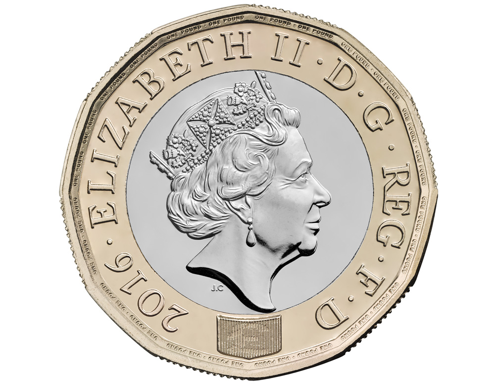 サヨナラ 旧1ポンド玉、新1ポンド硬貨の流通がスタート - Online