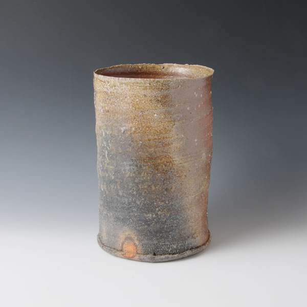 Japan Pottery Net / 信楽筒花入