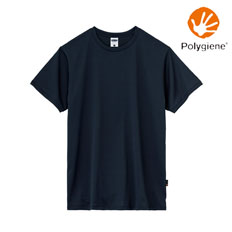 MS-1164】 【抗菌防臭】5.6オンス リサイクルポリエステルTシャツ