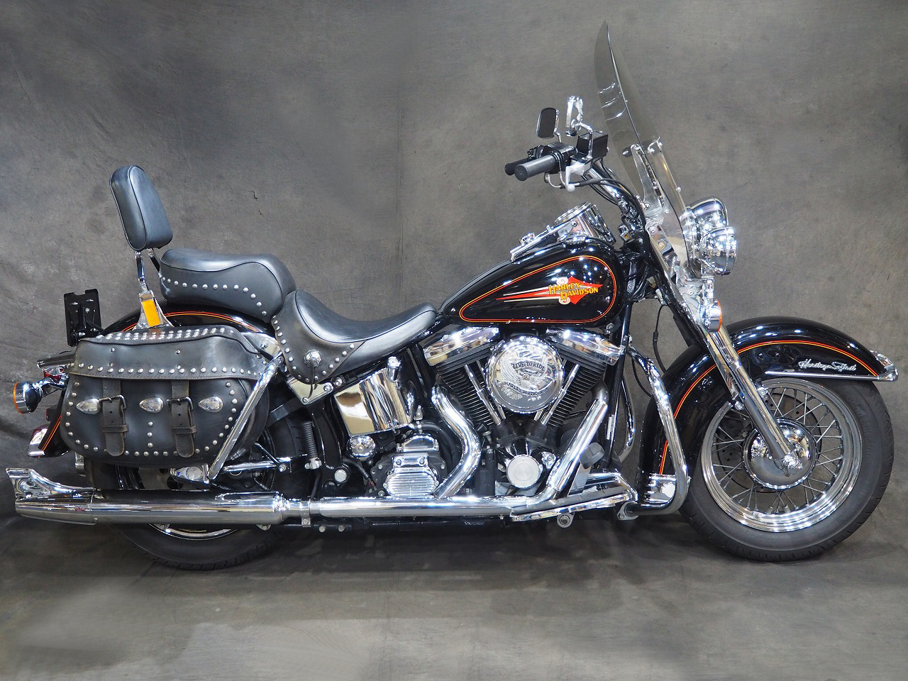 ハーレー FLST フォグランプ ソフテイル ヘリテイジ 2024年式