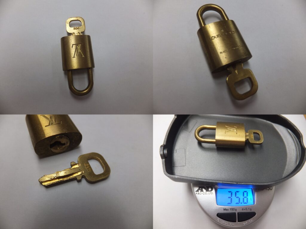 ルイヴィトン パドロック（南京錠）真贋情報｜買取本舗ジュエル