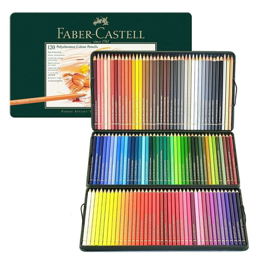 Faber-Castell Polychromos Pencil Set 120 | Jerry's Artarama