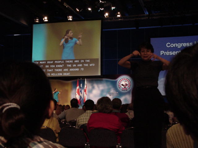 第11回世界ろう者会議 第11回世界ろう者会議 WFDニュース