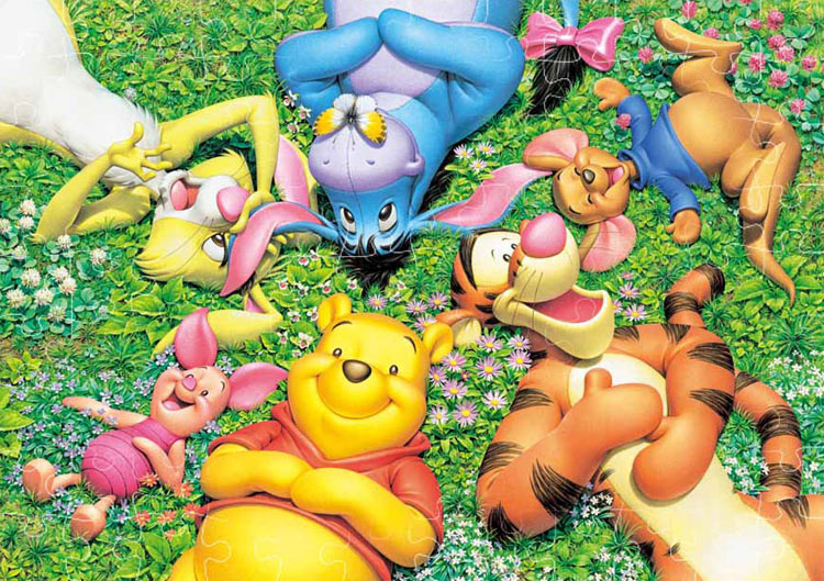 未開封】ジグソーパズル 廃盤 くまのプーさん しあわせのハンモック