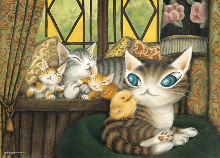 YAM-05-1076 わちふぃーるど アルスのダヤン 500ピース やのまん