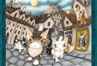 わちふぃーるどジグソーパズル「猫会議へ行こう」 Amazon