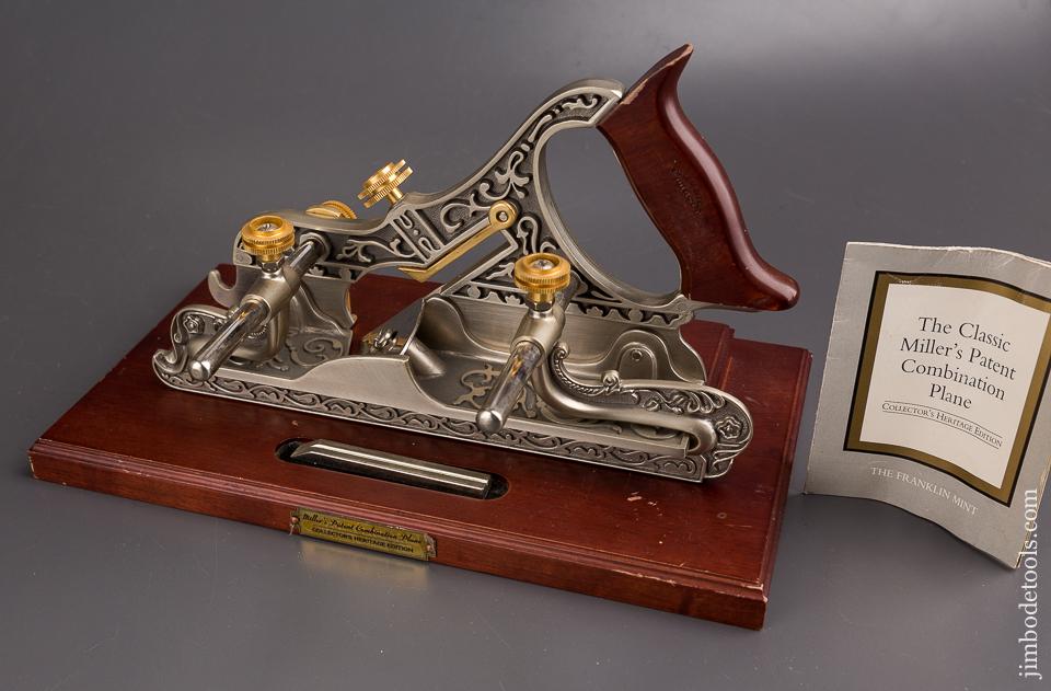 Mint! FRANKLIN MINT MILLERS Patent STANLEY No. 41 Combination
