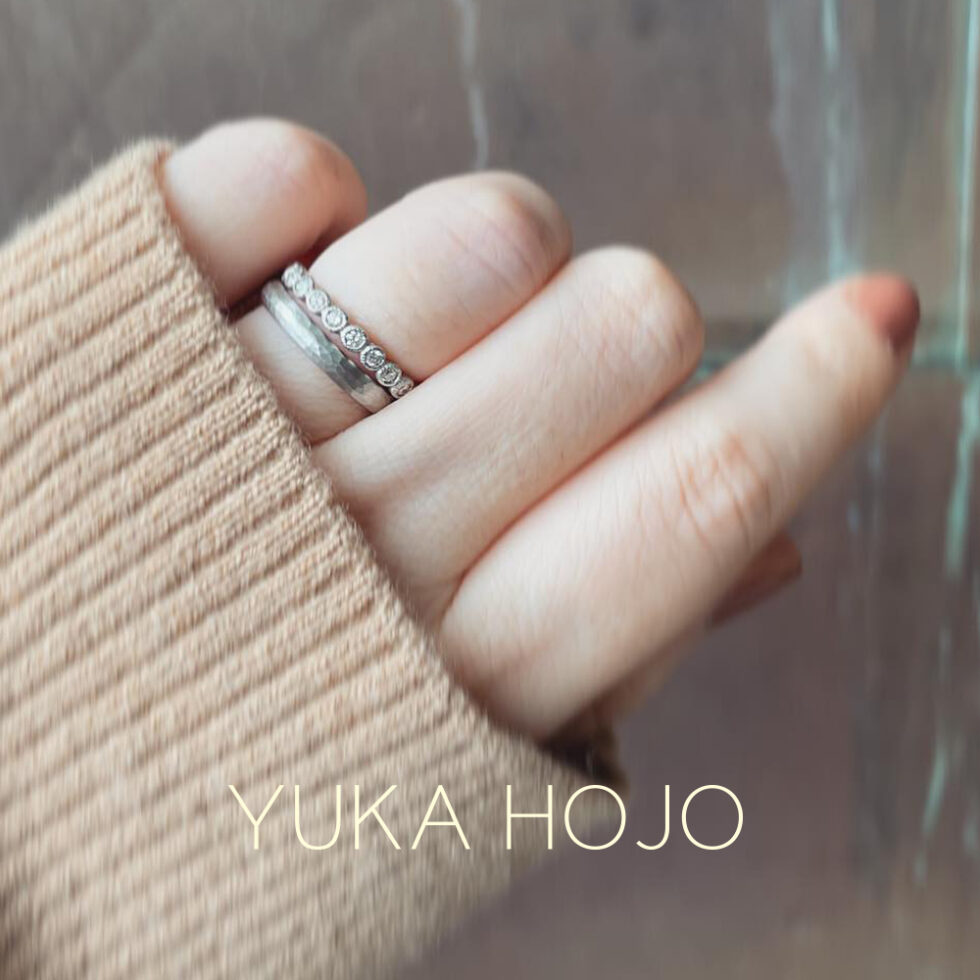 YUKA HOJO – Bloom – 実り / ブルーム エタニティリング(プラチナ