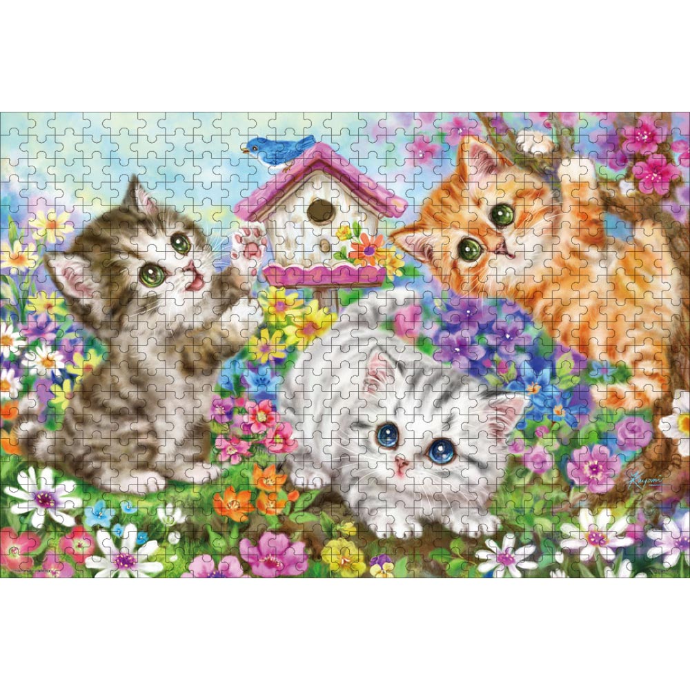 希少 村松誠 Nice Walk With Me ジグソーパズル 猫 当時物 希少 村松誠