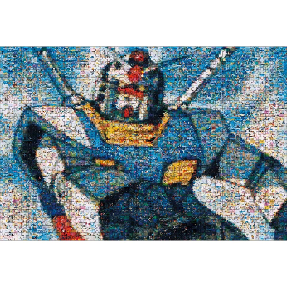 世界最小サイズ ジグソーパズル ルーペで探せ! モナリザ⭐︎モザイク