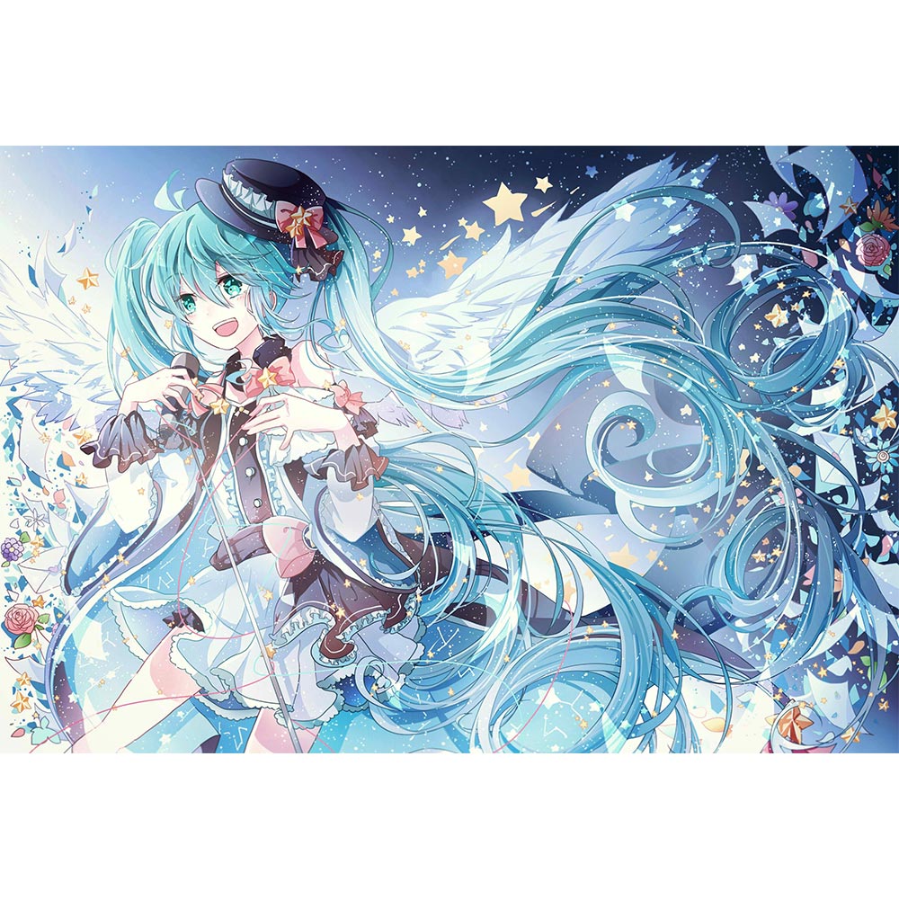 初音ミク ホログラム 1000ピースパズル 50×75cm | ジグソーパズル通販