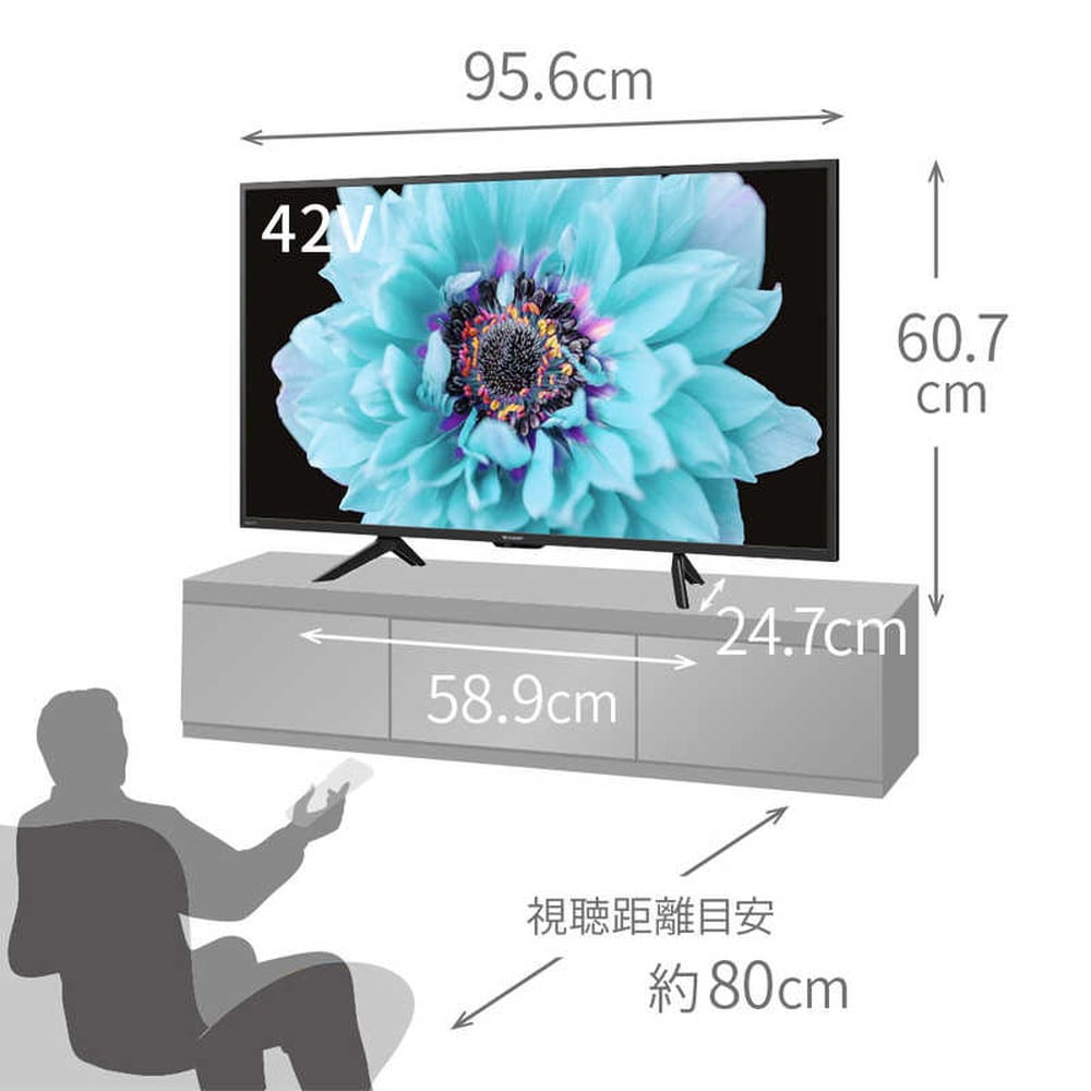 SHARP 42v型 液晶テレビのご紹介！