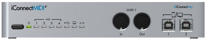 DTM・DAW iConnect MIDI4+ Lightning Edition iConnectivity