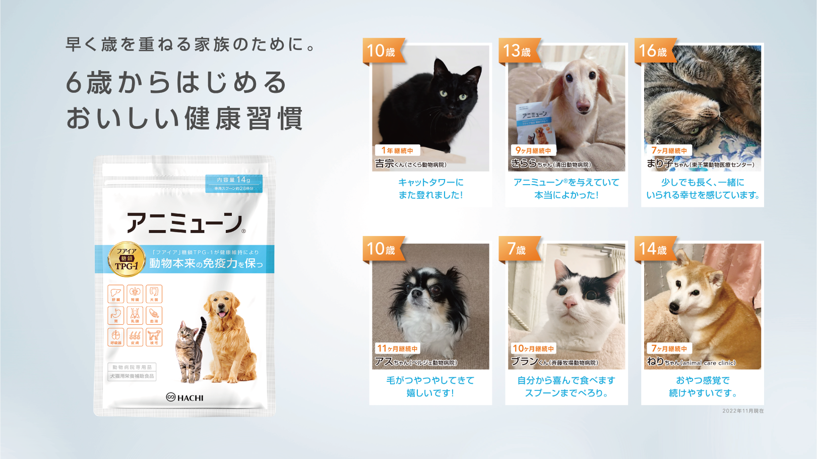 アニミューン(ネコちゃん用)