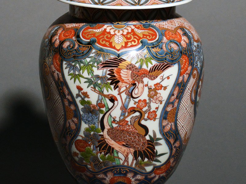 沈香壷 壷 沈香壷 金彩色絵鳳凰 蓋付 2025年最新】Yahoo!オークション -
