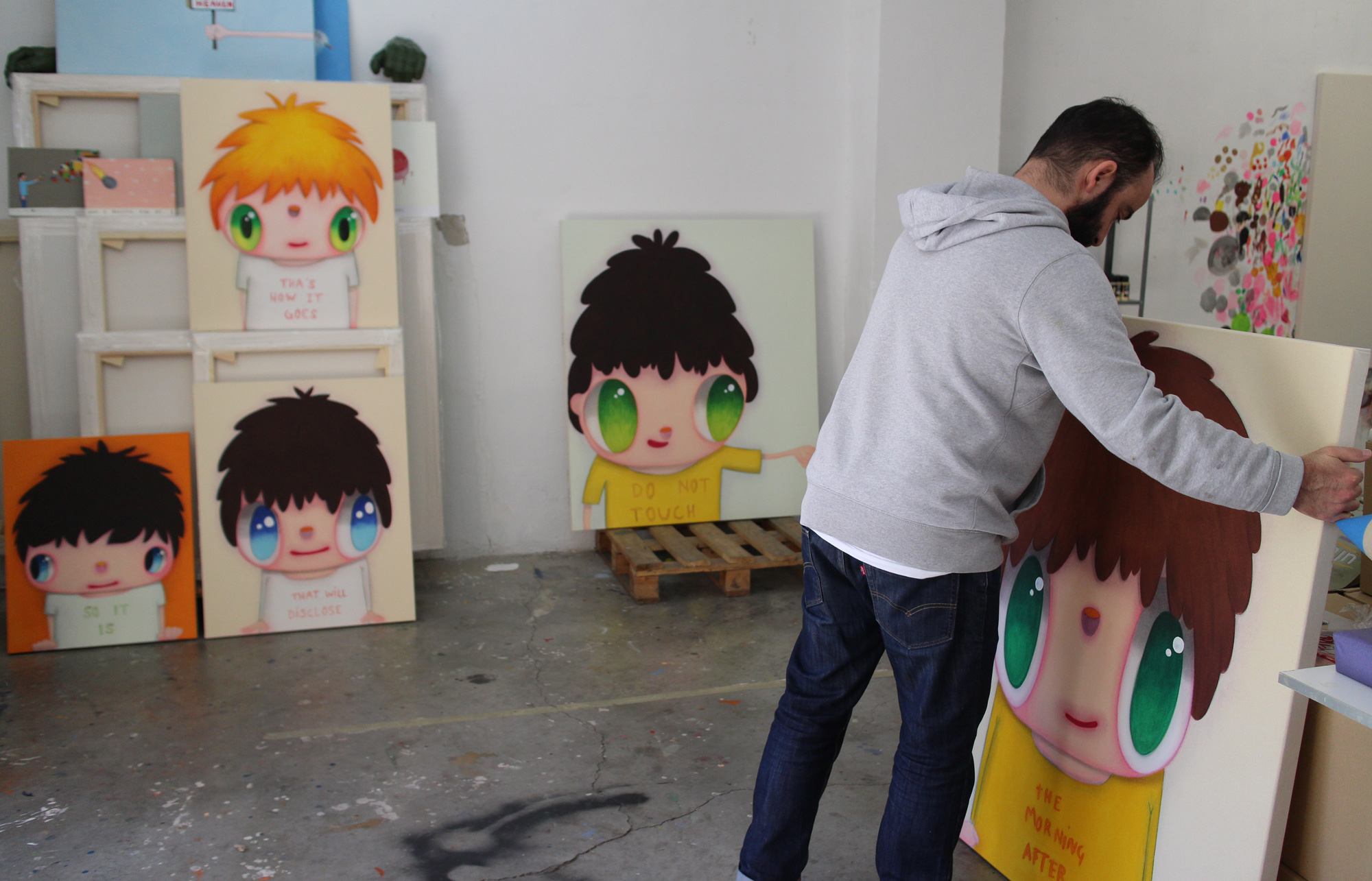 Juxtapoz Magazine - Javier Calleja: Finding That Magic Moment