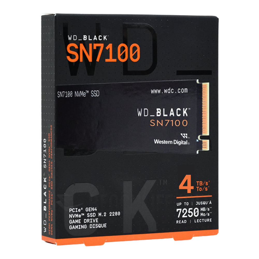 WD_BLACK 4TB SN7100 WDS400T4X0E M.2 2280 PCIe Gen4 x4 SSD
