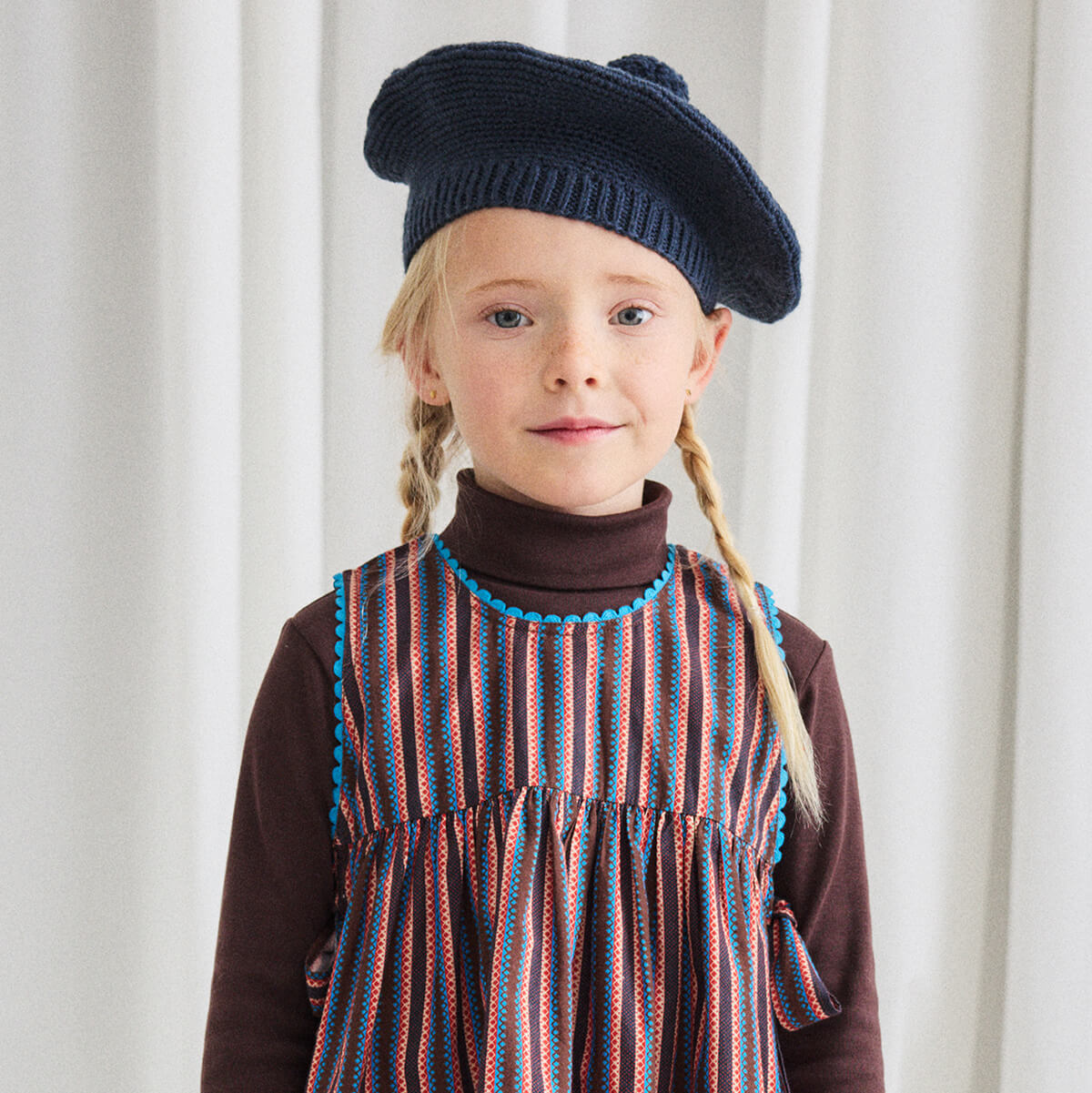 Crochet Beret in Galaxy by Misha & Puff – Junior Edition