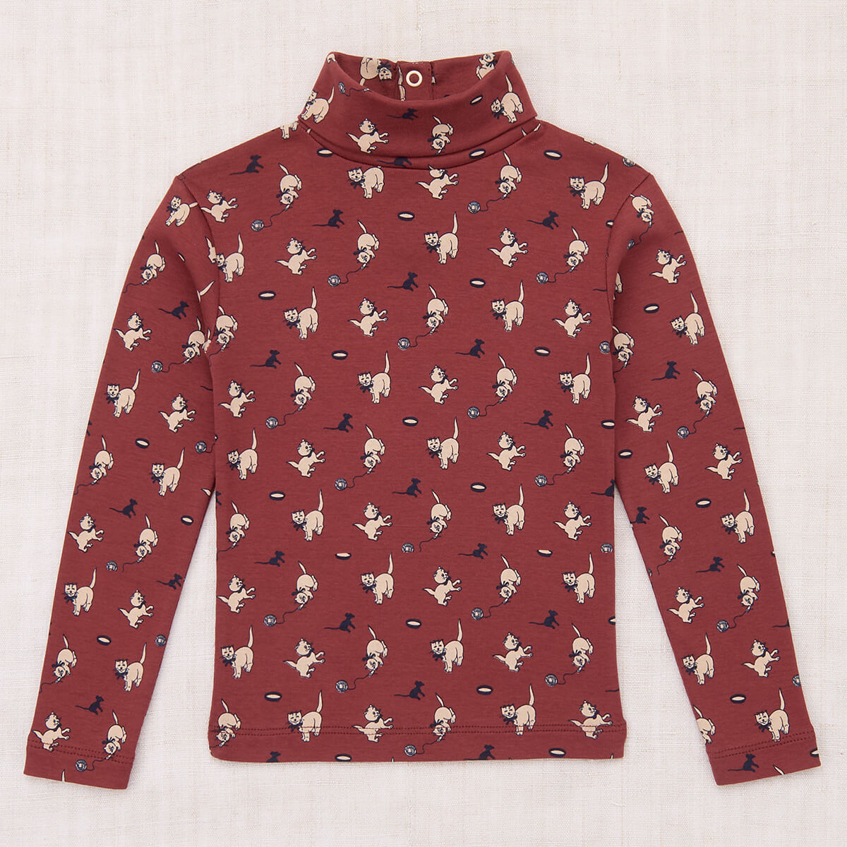 トップス Turtleneck Sage Cat & Mouse 3y Misha & Puff Turtleneck